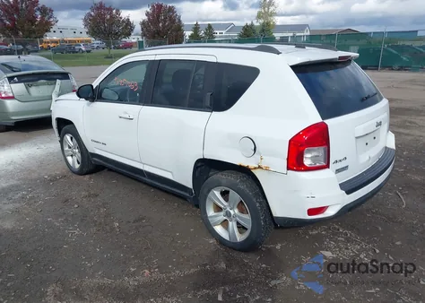 2012 Jeep Compass Latitude из США, поврежденный, VIN 1C4NJDEB6CD620160